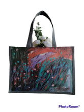 Load image into Gallery viewer, BURLAP TOTE BAG
