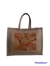 Load image into Gallery viewer, BURLAP TOTE BAG
